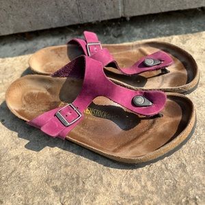 Birkenstock Gizeh Leather Sz 42 EU Regular Width